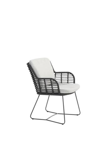Fabrice dining tuinstoel antraciet 4-Seasons Outdoor beschikbaar voor biedingen