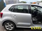 Deur rechts achter Volkswagen Polo 6R 2009-14 LA7W, Gebruikt, Herkomst onderdeel bekend, Achter, Ophalen of Verzenden