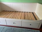 Hemnes bedbank IKEA, Huis en Inrichting, Slaapkamer | Bedden, Ophalen, Wit, Tweepersoons, 80 cm