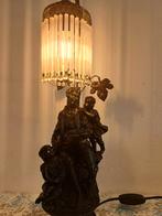 Hele mooie Vintage Franse tafellamp tafellamp, home verlicht, Ophalen