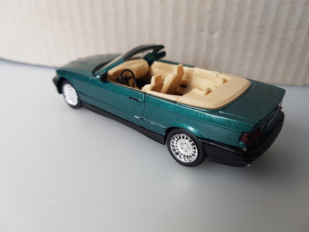 Solido - BMW 3-serie Cabriolet E36 [groen] 1/43, Hobby en Vrije tijd, Modelauto's | 1:43, Zo goed als nieuw, Auto, Solido, Ophalen of Verzenden