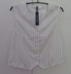 DIVIDED I Leuke Blouse/Gilet I Maat 42 I Wit/Zwart I NIEUW!, Divided, Wit, Maat 42/44 (L), Nieuw
