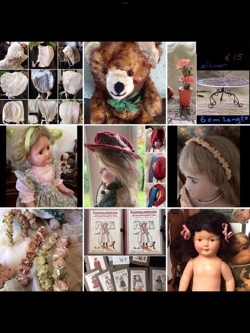 🌿 Pop,”VERSCHILLENDE POPPENSPULLETJES”🌿LEUK!, Antiek en Kunst, Curiosa en Brocante, Verzenden