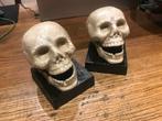 bizarre gietijzeren boekensteunen, SCHEDELS/ SKULLS, Ophalen of Verzenden