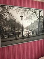Wandposter Amsterdam, Huis en Inrichting, Foto of Poster, 125 cm of meer, Zo goed als nieuw, Ophalen