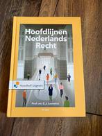 Hoofdlijnen Nederlands recht. 14e druk, Verzenden, Zo goed als nieuw