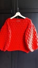 Handgebreide trui, Kleding | Dames, Truien en Vesten, Ophalen of Verzenden, Nieuw, Rood