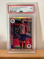 ALVARO MORATA REFRACTOR TOPPS MERLIN UEFA CLUB COMPETITIONS, Verzenden, Zo goed als nieuw, Buitenlandse clubs, Spelerskaart