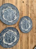 Set van 3 Royal Tudor Ware borden – Ironstone, Ophalen of Verzenden