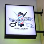 LED lightbox vierkant dubbelzijdig muurbord waterdicht 45x32, Ophalen of Verzenden, Nieuw, Reclamebord