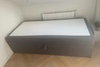 Bed met opbergruimte, Huis en Inrichting, Slaapkamer | Bedden, Ophalen, Overige materialen, Eenpersoons, Zo goed als nieuw
