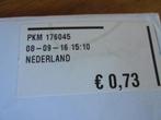 loketfrankeerzegels nrs beginnend met 17, Ophalen, Buitenland