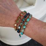 Bohemian armband in 2 verschillende kleuren., Overige materialen, Overige kleuren, Verzenden, Nieuw