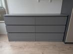 Ikea Malm 6 lades grijs 160x78, Huis en Inrichting, Ophalen, 5 laden of meer, 150 tot 200 cm, Zo goed als nieuw