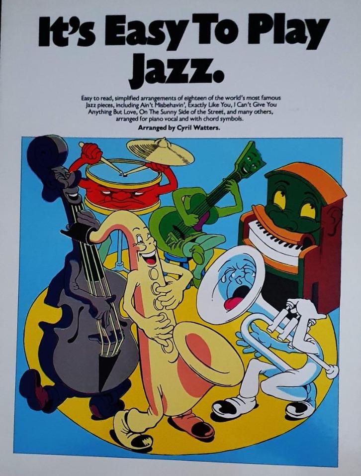 Bladmuziek / It's Easy To Play Jazz, Muziek en Instrumenten, Bladmuziek, Nieuw, Jazz, Piano, Zang, Ophalen of Verzenden