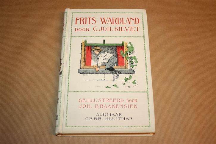 Frits Wardland. Kieviet. Uitg. Kluitman 1925., Boeken, Kinderboeken | Jeugd | 10 tot 12 jaar, Gelezen, Ophalen of Verzenden