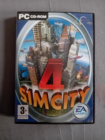 Sim City 4 PC CD-rom - Nauwelijks Gebruikt! beschikbaar voor biedingen