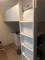 Hoogslaper met bureau ikea, Ophalen, Gebruikt, Hoogslaper