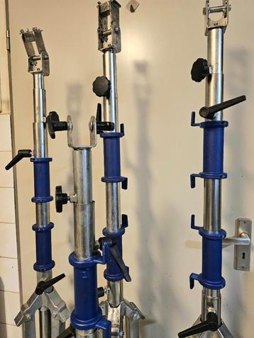 Statief L1.40 - 3.85m v. Opus m. KlickFix II Bouwverlichting beschikbaar voor biedingen