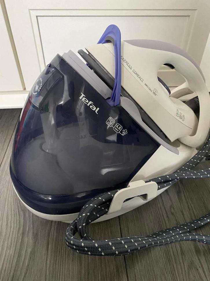Tefal Express Compact stoomgenerator – goed werkend!, Witgoed en Apparatuur, Strijkijzers en Strijkplanken, Zo goed als nieuw