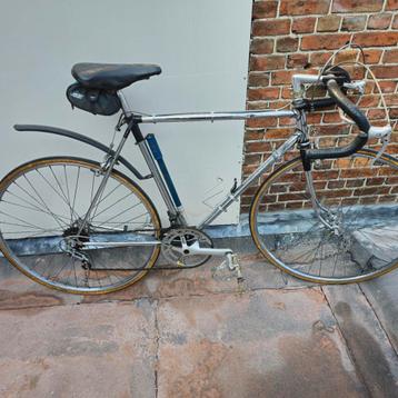 Vintage Campagnolo fiets. Vintage racefiets, klassier beschikbaar voor biedingen