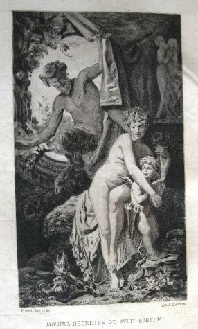 Octave Uzanne 1883 Les Moeurs Secrètes du XVIIIe Siècle, Antiek en Kunst, Antiek | Boeken en Bijbels, Ophalen of Verzenden