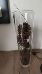 Glazen vaas van bloemist !, Huis en Inrichting, Woonaccessoires | Vazen, Overige kleuren, Aardewerk of Porselein, Ophalen of Verzenden