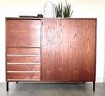 Mid century high board, Ophalen, Gebruikt, 25 tot 50 cm, 100 tot 150 cm