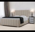 Luxe Panel Line bed met matras te koop  Verkrijgbaar in alle, Verzenden, Zwart, Dekbedovertrek, Nieuw