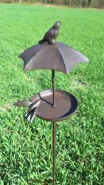 tuinsteker vogelbadje / voederplaats gietijzer, Tuin en Terras, Verzenden, Nieuw