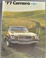 1977 Chevrolet Camaro Brochure USA, Boeken, Auto's | Folders en Tijdschriften, Gelezen, Chevrolet, Ophalen of Verzenden
