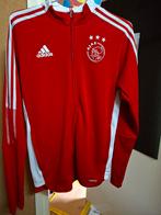 Ajax trainingspak alleen jasje(S/M), Ophalen of Verzenden, Zo goed als nieuw, Blauw, Voetbal