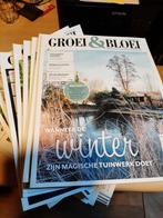 Groei & Bloei  jaargangen 2021 2022 2023 2024 in nette staat, Boeken, Tijdschriften en Kranten, Ophalen, Zo goed als nieuw, Wetenschap en Natuur