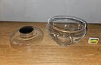 Antieke Bowl Schaal - A.D. Copier - Leerdam Glas, Ophalen of Verzenden