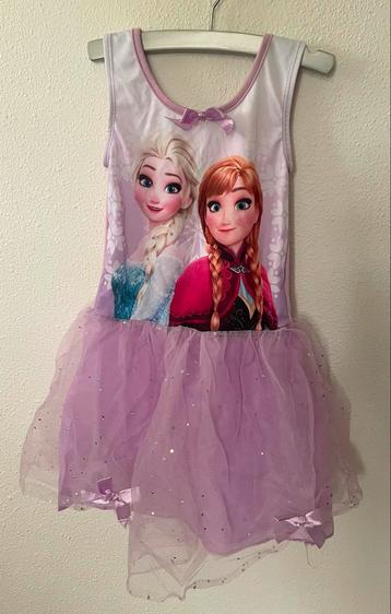 Leuke meisjes jurk Elsa en Anna maat 4-6 jaar beschikbaar voor biedingen
