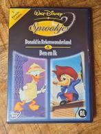 DVD Disney Sprookjes 3 Donald in Rekenwonderland & Ben en Ik, Avontuur, Alle leeftijden, Ophalen of Verzenden, Zo goed als nieuw