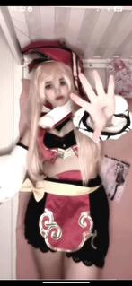 Yanfei cosplay genshin impact uwowo, Maat 42/44 (L), Uwowo, Ophalen of Verzenden, Kleding