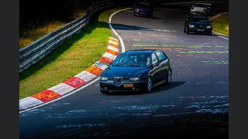 Alfa Romeo 156 3.0 V6 24V Sportwagon 2000 Blauw beschikbaar voor biedingen