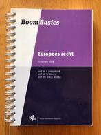 Boom Basics, Europees recht., Boeken, Studieboeken en Cursussen, Ophalen of Verzenden, Zo goed als nieuw, HBO, Alpha