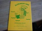 Summertime -Swinging music voor: Panfluit, Dwarsfluit, viool, Muziek en Instrumenten, Bladmuziek, Ophalen of Verzenden, Zo goed als nieuw