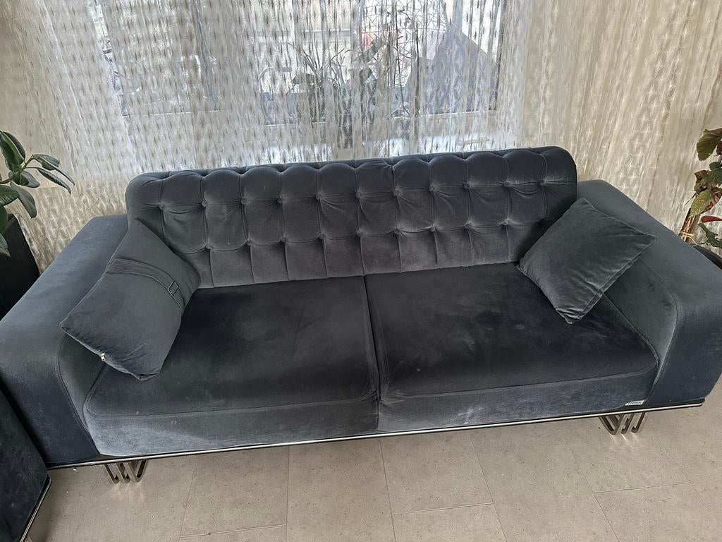 Bankstel - Zo goed als nieuw!, Driepersoons, 75 tot 100 cm, Ophalen of Verzenden, Zo goed als nieuw