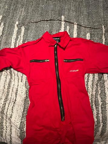 Kinderoverall maat 152 rood beschikbaar voor biedingen