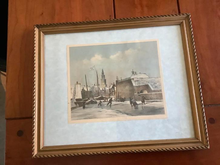 MARTINITORENS en Kleurendruk, Antiek en Kunst, Kunst | Tekeningen en Foto's, Ophalen