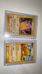 Pikachu 2 kaarten, Ophalen of Verzenden, Zo goed als nieuw