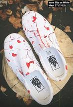 Vans Halloween customized maat 37, Ophalen, Zwart, Nieuw, Sneakers of Gympen