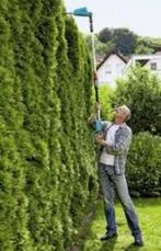 Accu telescoop steel-heggenschaar set incl accu en lader, Tuin en Terras, Ophalen of Verzenden, Nieuw, Accu