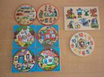 Antiek speelgoed - houten puzzels voor kleuters, Ophalen of Verzenden