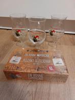 3 Chouffe glazen met spel plezant gezelschap, Verzamelen, Ophalen of Verzenden