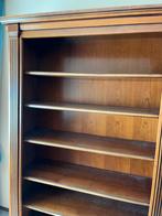 Kersenhouten Boekenkast, Ophalen, Met plank(en), Gebruikt, 100 tot 150 cm