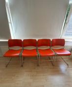 4 x David Rowland Stoel 40/4 - Jaren '70 design, Huis en Inrichting, Stoelen, Ophalen, Gebruikt, Jaren 1970, Vier